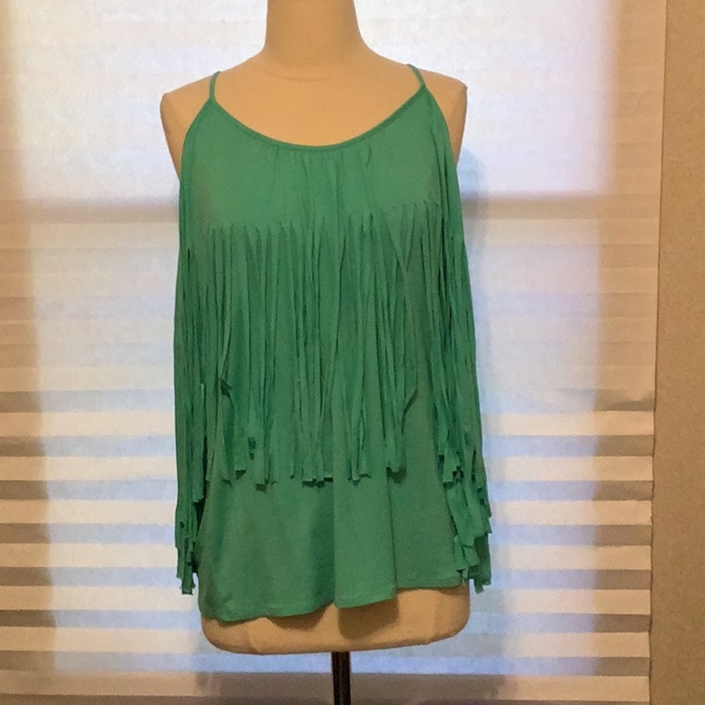 James and Joy fringe tank top